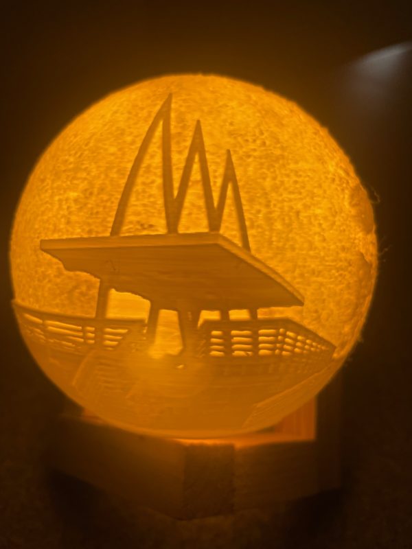 Point Lookout NY pavilion moon lamp