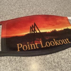 Point Lookout NY custom face mask by Jodi Stout