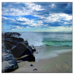 beach scene at Point Lookout by Jodi Stout photographer