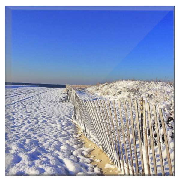 Snow Fence by Jodi Stout Photographer